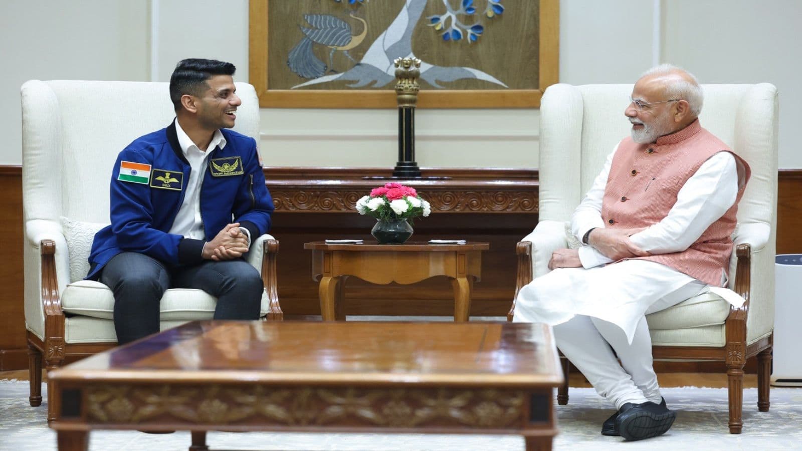 Shubhanshu Shukla_modi_