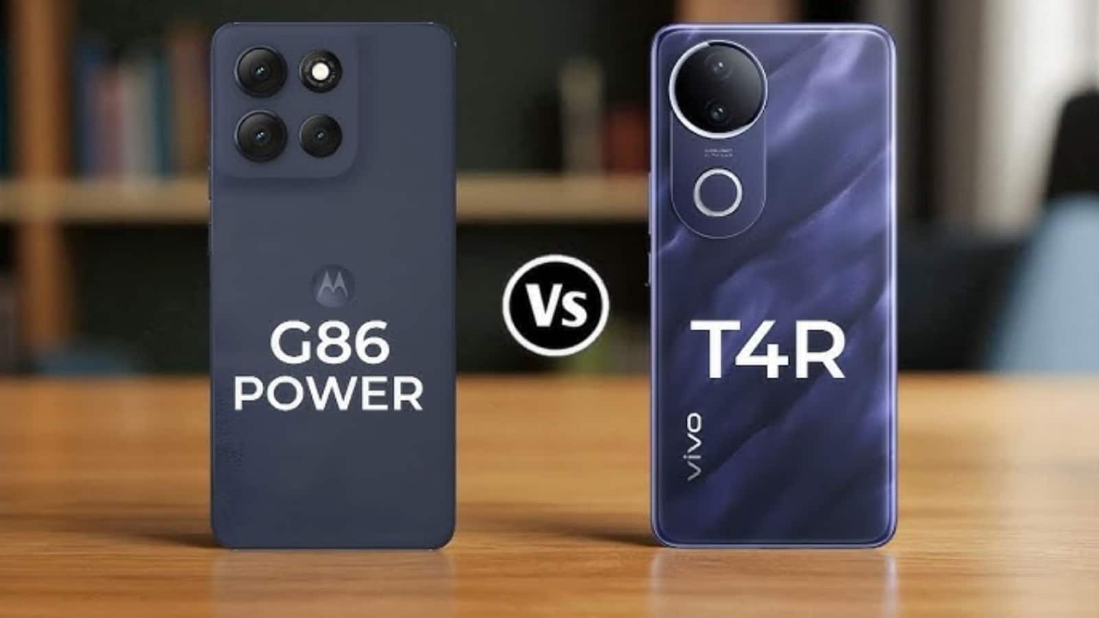 Vivo T4R 5G vs Moto G86 Power 5G: 20 हजार से कम के बजट में कौन है बेस्ट 5G फोन, जानें फीचर और डिटेल्स Vivo T4R 5G vs Moto G86 Power 5G: 20 हजार से कम के बजट में कौन है बेस्ट 5G फोन, जानें फीचर और डिटेल्स