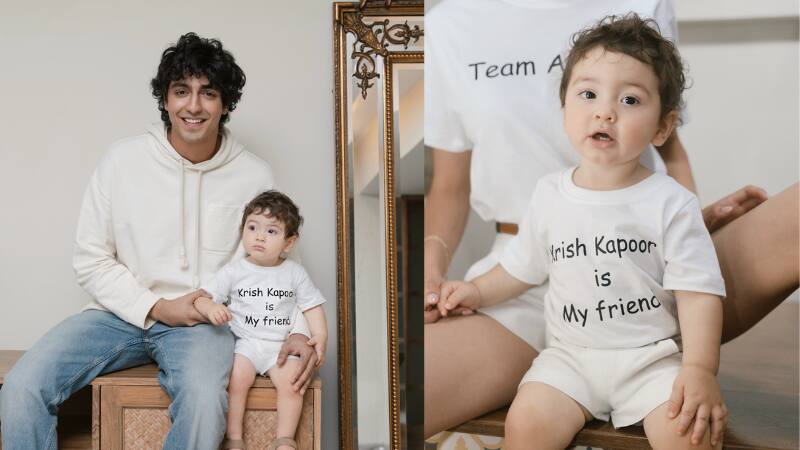 अहान पांडे के भांजे ने कुछ यूं मनाया सैयारा का सफलता का जश्न, मां ने शेयर की तस्वीरें अहान पांडे के भांजे ने कुछ यूं मनाया सैयारा का सफलता का जश्न, मां ने शेयर की तस्वीरें