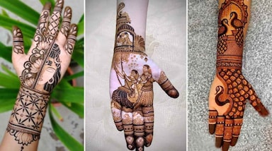 हरतालिका तीज पर महिलाएं अपने हाथों को मेहंदी से सजा कर त्योहार को और भी खास बना देती हैं। खासकर हाथों की पीछे की ओर यानी बैक हैंड की मेहंदी का स्टाइल इस दिन काफी महत्वपूर्ण होता है। अगर आप इस साल हरतालिका तीज पर कुछ नया और स्टाइलिश ट्राई करना चाहती हैं, तो यहां देखें बेहतरीन मेहंदी डिजाइन जो आपके बैक हैंड को खास बनाएंगे।