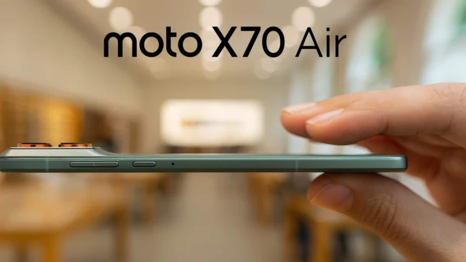 Moto X70 Air का टीजर आउट: दिखा हल्का, स्लिक और प्रीमियम लुक वाला नया अल्ट्रा-थिन फोन