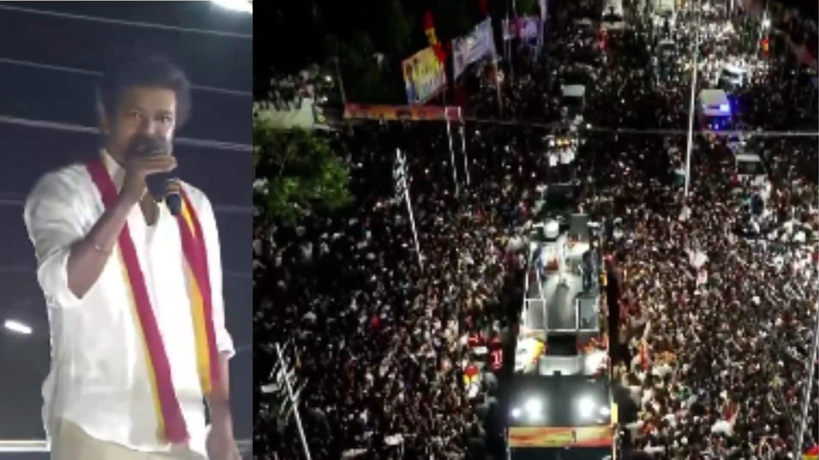 Vijay Rally Stampede: तमिलनाडु में एक्टर विजय की रैली में भगदड़, 29 लोगों की मौत की आशंका