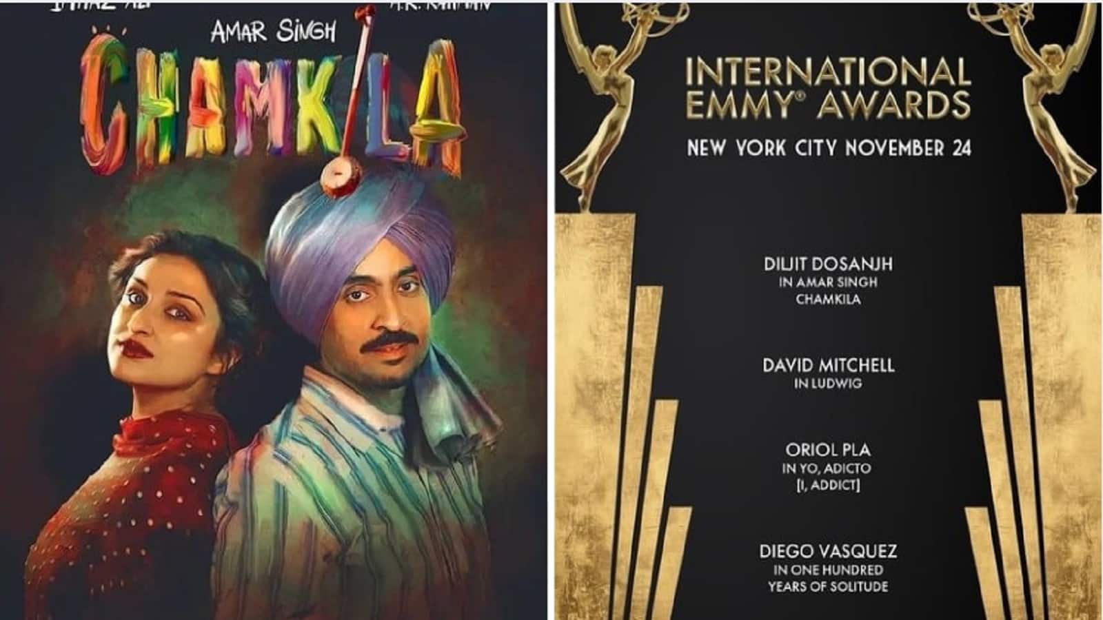 International Emmy Awards 2025: दिलजीत दोसांझ की 'अमर सिंह चमकीला' हुई नॉमिनेट, इन दो कैटेगरी में नामित हुई अकेली भारतीय फिल्म