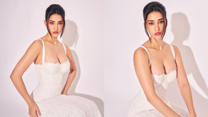 Disha Patani Look: दिशा पाटनी ने व्हाइट डीप नेक ड्रेस में दिखाया हुस्न का जलवा, बोल्ड तस्वीरें हुईं वायरल
