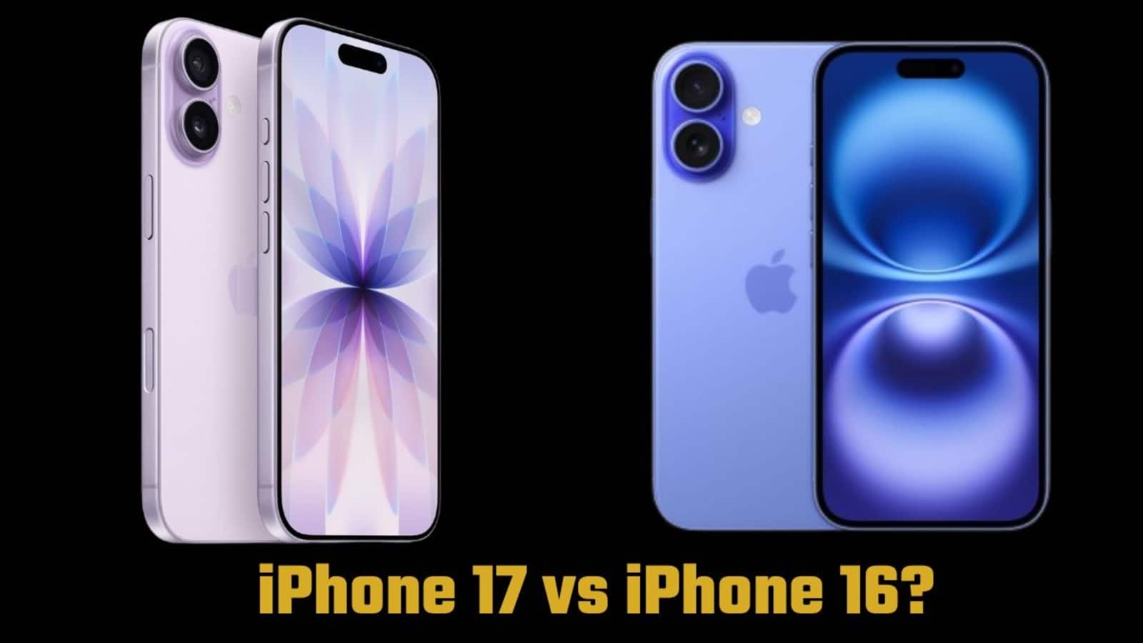 iPhone 17 vs iPhone 16: डिस्प्ले iPhone 17 में 6.3 इंच का डिस्प्ले दिया गया है, जबकि iPhone 16 में 6.1 इंच का स्क्रीन मिलता था। लेकिन अब इसका स्क्रीन साइज iPhone 16 Pro के बराबर हो गया है।