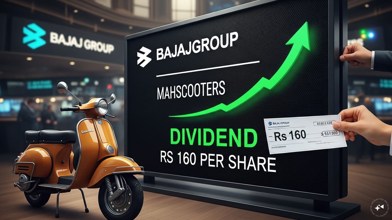 Dividend Stocks: हर शेयर पर 160 रुपये का डिविडेंड देगी बजाज ग्रुप की यह कंपनी, 22 सितंबर है रिकॉर्ड डेट