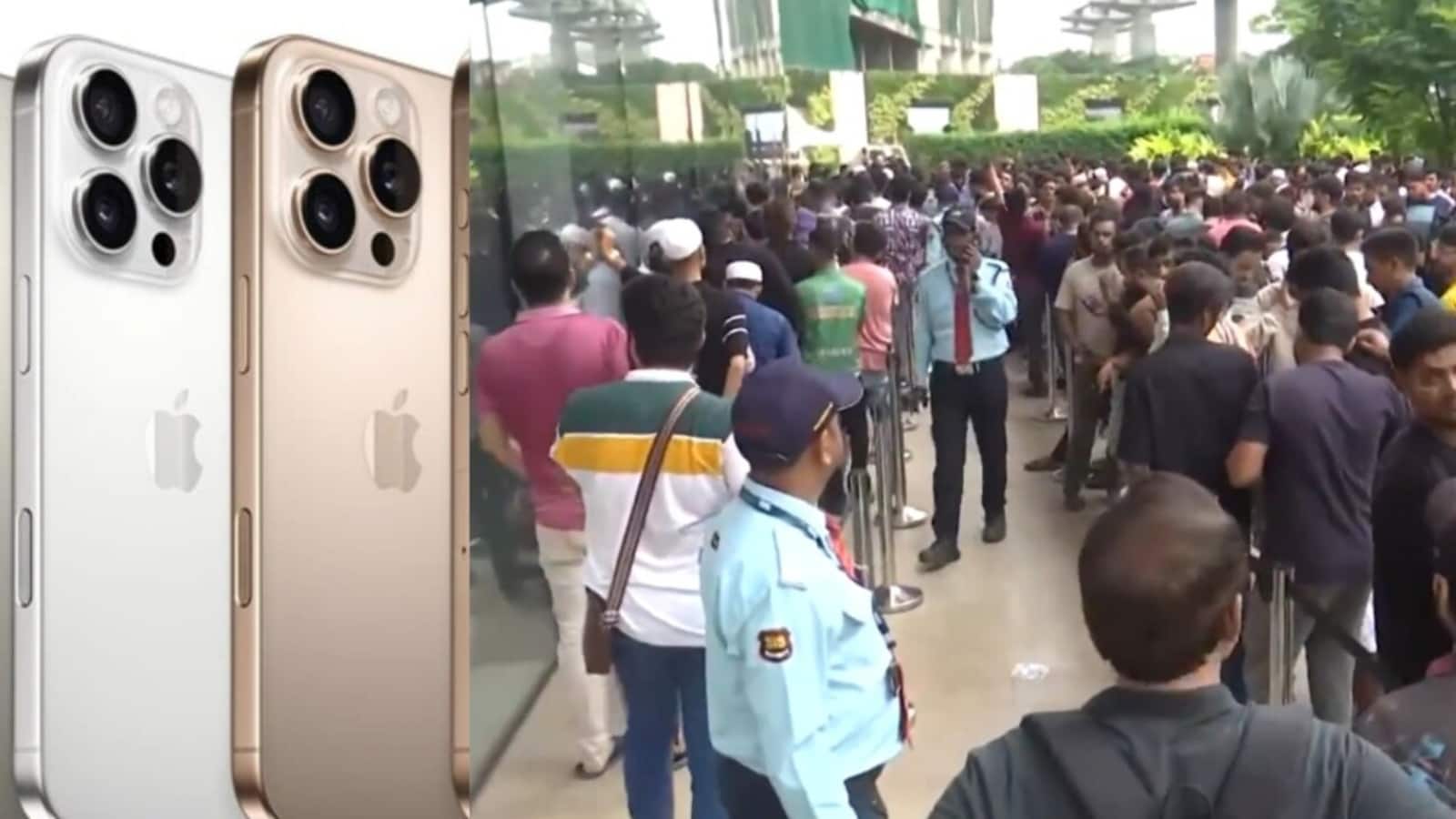 भारत में आज से शुरू हुई iPhone 17 की बिक्री, दिल्ली-मुंबई में Apple स्टोर्स के बाहर उमड़ी भीड़