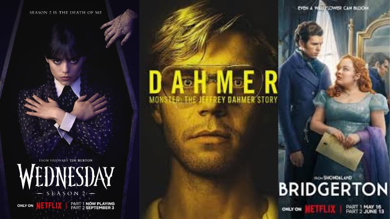 Netflix के टॉप शोज ने मचाई धूम, दर्शकों को बांधा अपनी कहानी और दमदार परफॉर्मेंस से