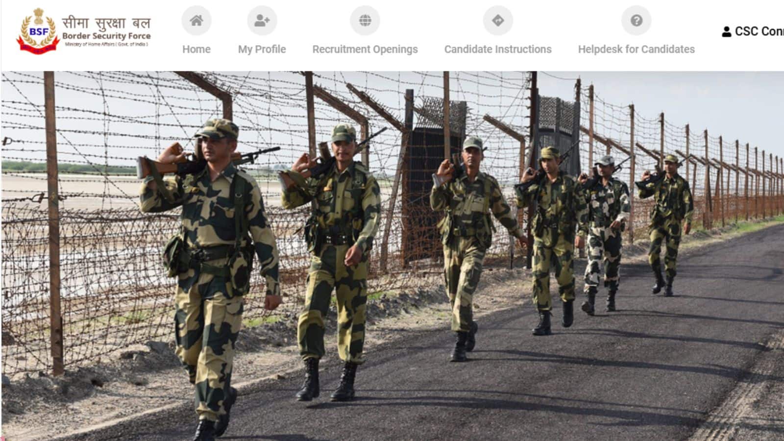 BSF GD Constable Recruitment: बीएसएफ के जीडी कॉन्स्टेबल पद पर निकली भर्ती, 60 हजार से ज्यादा होगी सैलरी, ऐसे करें आवेदन BSF GD Constable Recruitment: बीएसएफ के जीडी कॉन्स्टेबल पद पर निकली भर्ती, 60 हजार से ज्यादा होगी सैलरी, ऐसे करें आवेदन
