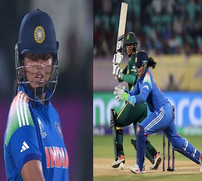 IND vs SA Women World Cup 2025 Match Highlights: रोमांचक मुकाबले में साउथ अफ्रीका ने मारी बाजी, भारत को 3 विकेट से दी मात IND vs SA Women World Cup 2025 Match Highlights: रोमांचक मुकाबले में साउथ अफ्रीका ने मारी बाजी, भारत को 3 विकेट से दी मात