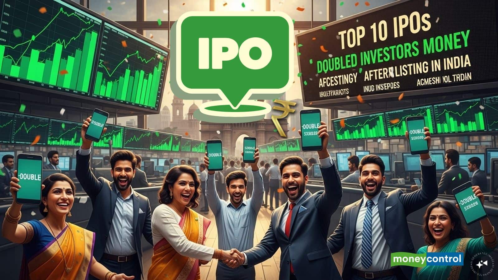 इन 10 IPO ने लिस्टिंग के बाद से डबल किए निवेशकों के पैसे, आपने किस पर लगाया था दांव? इन 10 IPO ने लिस्टिंग के बाद से डबल किए निवेशकों के पैसे, आपने किस पर लगाया था दांव?