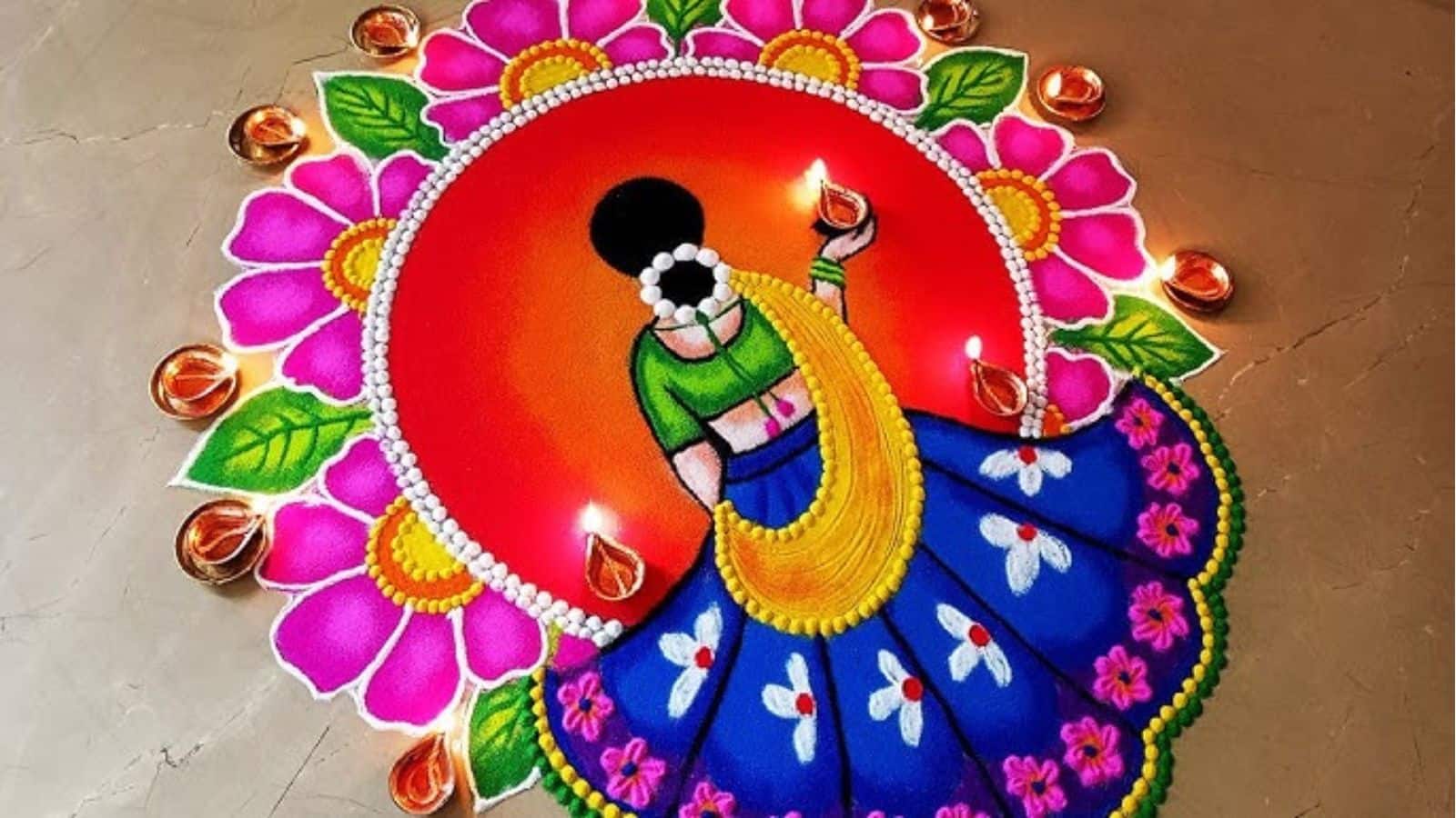 Diwali Rangoli Designs 2025: आसान ट्रिक्स से तैयार करें शानदार स्वास्तिक रंगोली, बिना ज्यादा मेहनत के