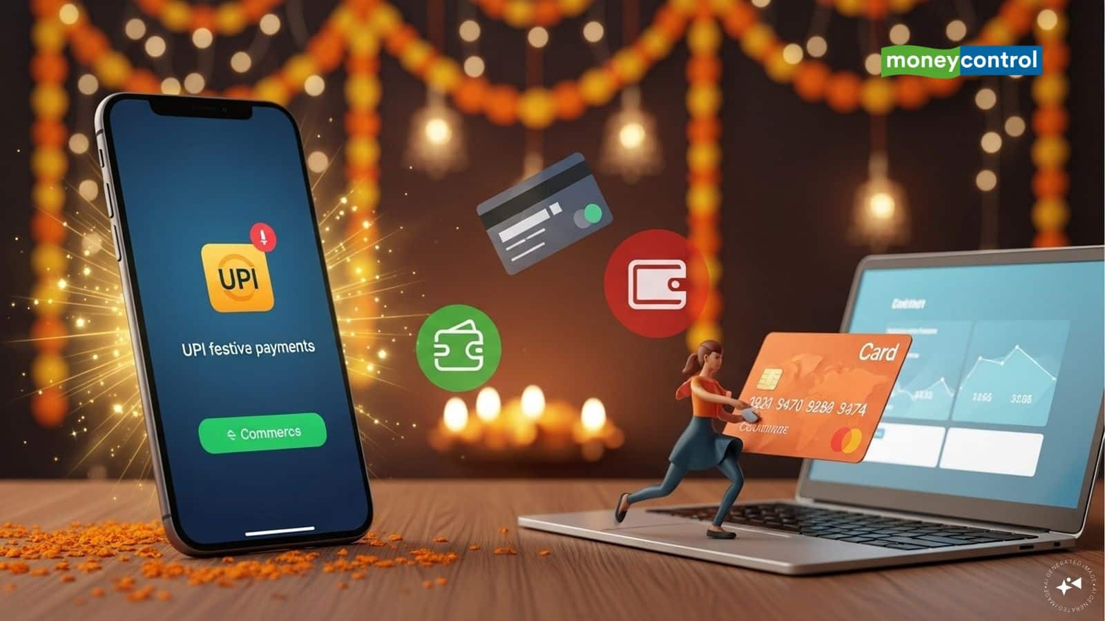 UPI festive payments: फेस्टिव सीजन पेमेंट में UPI का फिर दबदबा, ई-कॉमर्स पर क्रेडिट कार्ड ने मारी बाजी