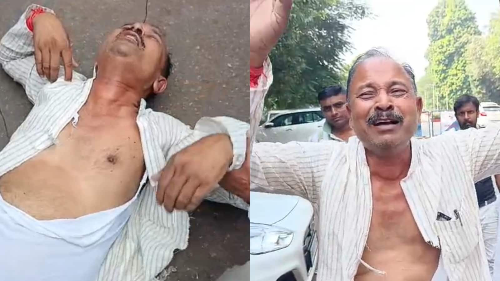 टिकट न मिलने पर RJD कार्यकर्ता का लालू-राबड़ी आवास के बाहर हंगामा, फाड़ा कुर्ता और लगाए टिकट बेचने के आरोप!