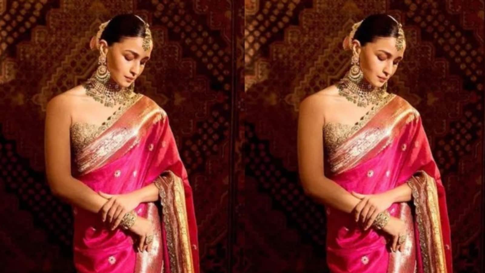 Alia Bhatt: संजय लीला भंसाली की फिल्म लव एंड वॉर से आलिया भट्ट का लुक हुआ लीक, इंटरनेट पर वायरल हुईं फोटोज