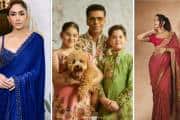 Bollywood diwali look: करण जौहर से लेकर मृणाल ठाकुर के दिवाली लुक्स के दीवाने हुए फैंस