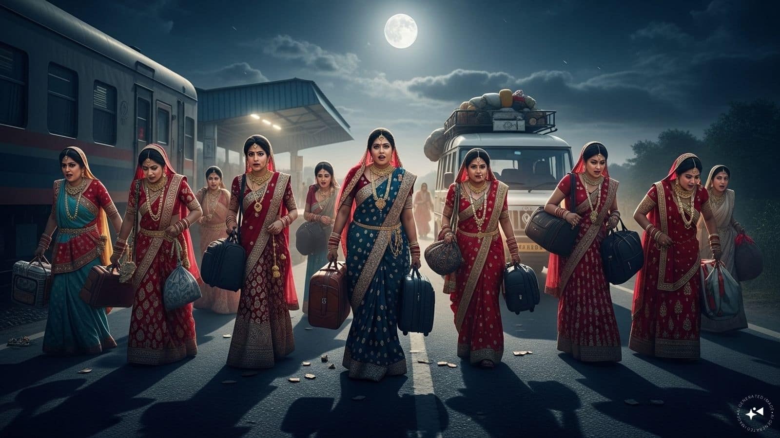 करवा चौथ की रात एक साथ भागीं 12 नई दुल्हन! 30 लाख कैश, गहने लेकर हुईं रफूचक्कर