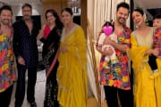 Ajay Devgn Diwali Photos: देवगन फैमिली ने कुछ ऐसे मनाई अपनी दीवाली, अजय देवगन ने काजोल के साथ की ट्विनिंग