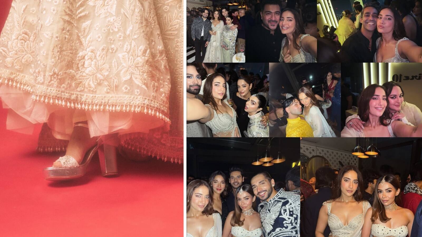 लेटेस्ट फोटोशूट में एक्ट्रेस ने व्हाइट कलर का लहंगा कैरी किया है। जिसपर मोतीयों से काम किया गया। मैचिंग डीप नेक ब्लाउज के साथ उन्होंने अपना ये लुक कंप्लीट किया है। अपने इस खूबसूरत आउटफिट के साथ हसीना ने अलग-अलग पोज दिए हैं।