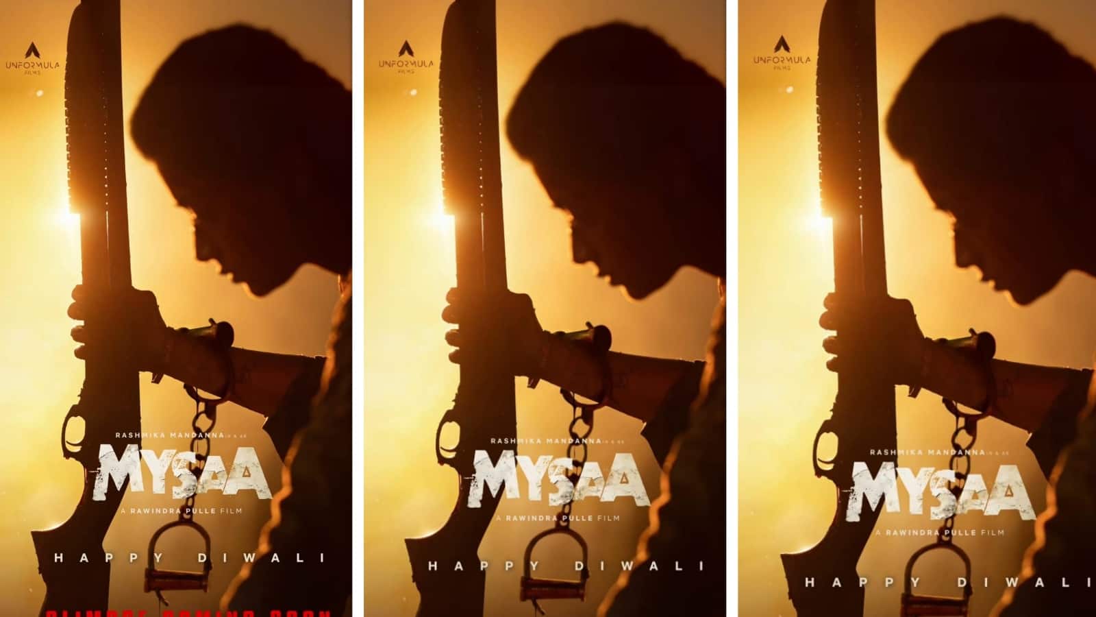 Mysaa:  दिवाली पर ‘मायसा’ से रश्मिका मंदाना के दमदार पोस्टर रिलीज, फैंस हुए एक्साइटेड