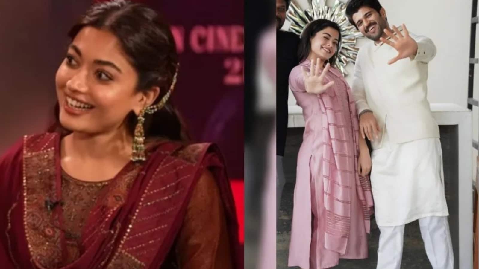 Rashmika Mandanna: विजय देवरकोंडा संग सगाई की बात पर शरमा गईं रश्मिका मंदाना, बातों ही बातों में अफवाहों पर लगाई मुहर!