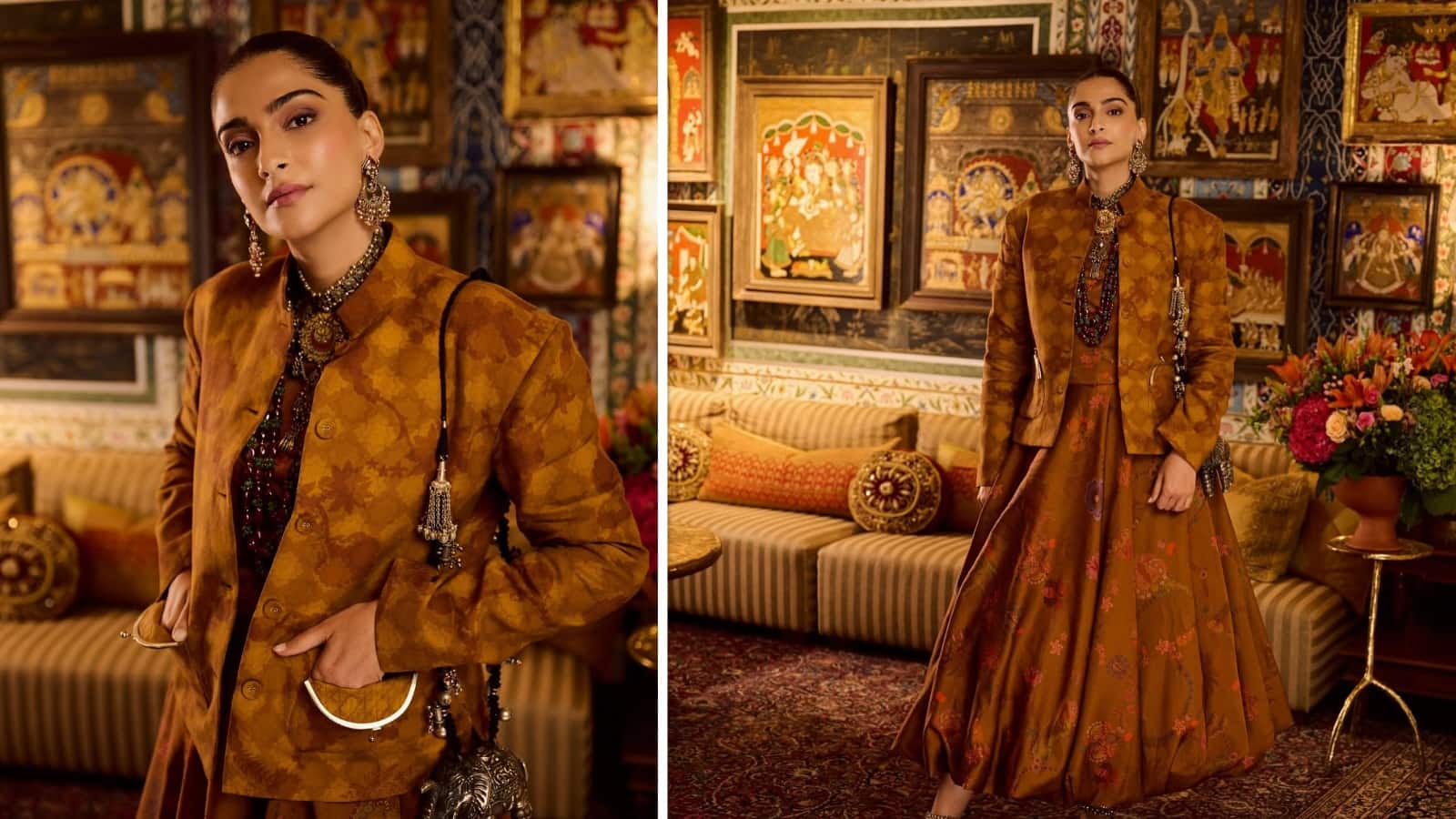 Sonam kapoor: बहन अशुला की सगाई में सोनम कपूर का दिखा स्टाइलिश लुक, प्रेग्नेंसी रूमर्ड के बीच पैप को किया इग्नोर