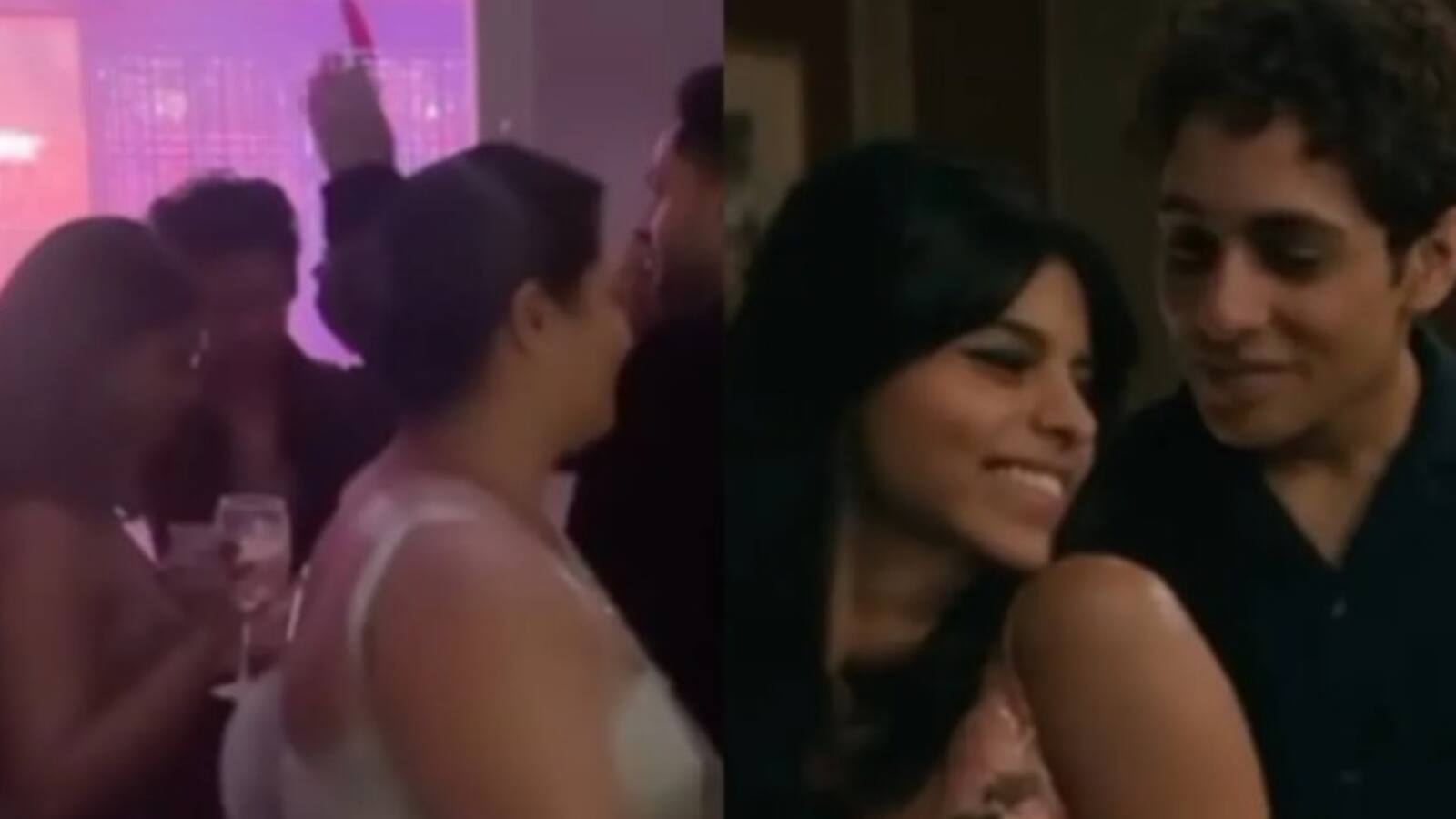 Suhana Khan dance: सुहाना खान-अगस्त्य नंदा का डांस वीडियो हुआ वायरल, ऐश्वर्या राय के गाने 'कजरा रे' पर थिरके रूमर्ड कपल Suhana Khan dance: सुहाना खान-अगस्त्य नंदा का डांस वीडियो हुआ वायरल, ऐश्वर्या राय के गाने 'कजरा रे' पर थिरके रूमर्ड कपल