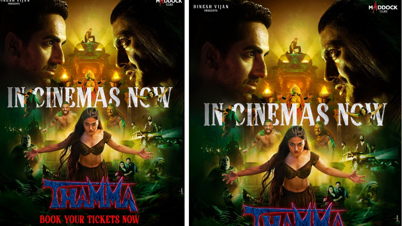 Thamma movie review: दिवाली का ब्लॉकबस्टर धमाका, हॉरर, इमोशन और एक्शन का परफेक्ट मिक्स!