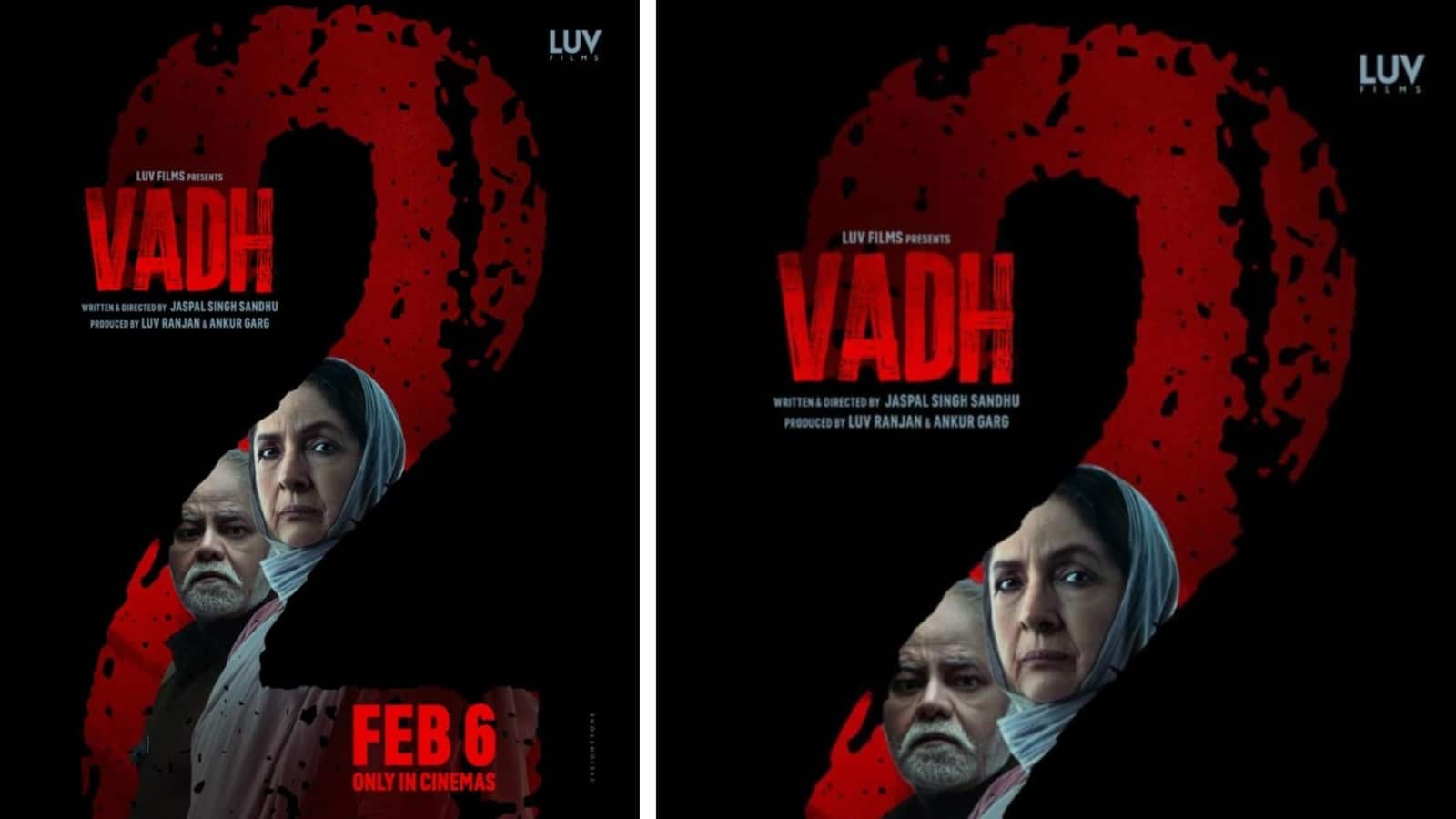 Vadh 2: संजय मिश्रा-नीना गुप्ता स्टारर वध 2 की रिलीज डेट का हुआ ऐलान, फैंस हुए बेसब्र Vadh 2: संजय मिश्रा-नीना गुप्ता स्टारर वध 2 की रिलीज डेट का हुआ ऐलान, फैंस हुए बेसब्र