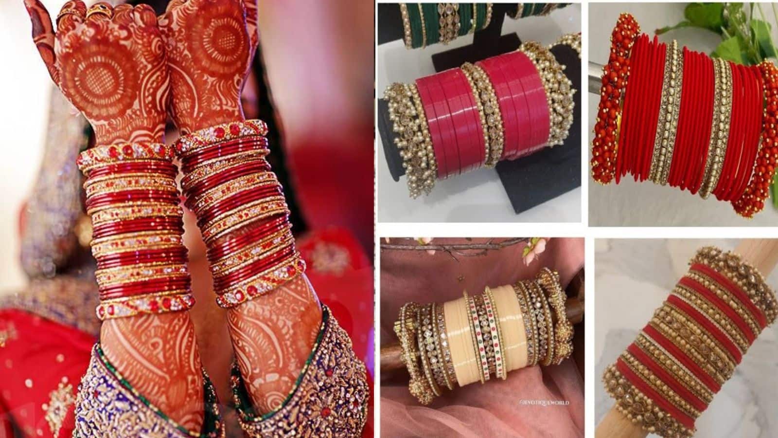 Bangles Design Ideas: हाथों की खूबसूरती और स्टाइल को बढ़ाएं, इन ट्रेंडी और रंग-बिरंगी बैंगल्स के साथ Bangles Design Ideas: हाथों की खूबसूरती और स्टाइल को बढ़ाएं, इन ट्रेंडी और रंग-बिरंगी बैंगल्स के साथ