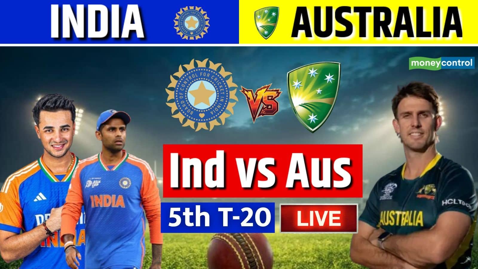 IND vs AUS T20 Match Live Score: भारत और ऑस्ट्रेलिया के बीच आखिरी मुकाबला आज खेला जा रहा है IND vs AUS T20 Match Live Score: भारत और ऑस्ट्रेलिया के बीच आखिरी मुकाबला आज खेला जा रहा है