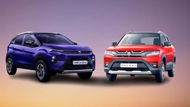 Maruti Brezza vs Tata Nexon: कौन सी कॉम्पैक्ट SUV परफॉर्मेंस, सेफ्टी और माइलेज में है बेस्ट? Maruti Brezza vs Tata Nexon: कौन सी कॉम्पैक्ट SUV परफॉर्मेंस, सेफ्टी और माइलेज में है बेस्ट?