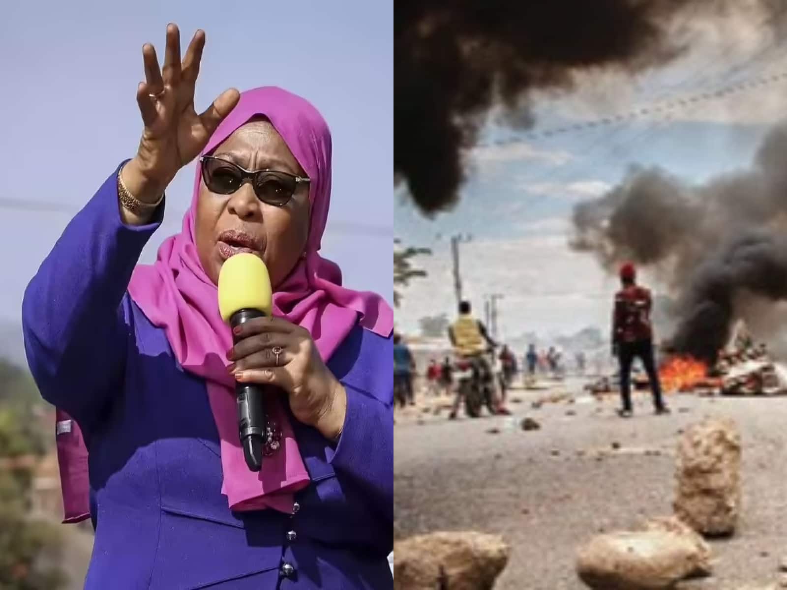 Tanzania : भारी हिंसा के बीच सामिया सुलुहू हसन ने जीता राष्ट्रपति चुनाव, हिंसा में 700 लोगों के मरने का दावा Tanzania : भारी हिंसा के बीच सामिया सुलुहू हसन ने जीता राष्ट्रपति चुनाव, हिंसा में 700 लोगों के मरने का दावा