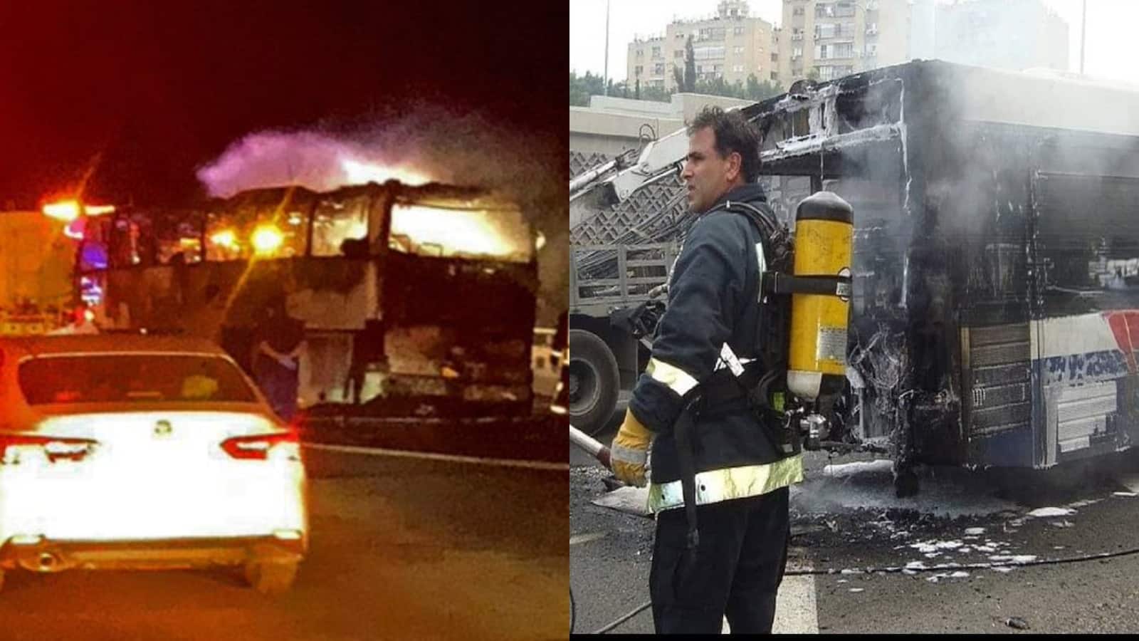 Saudi Arabia Bus Accident: मक्का से मदीना जा रही बस डीजल टैंकर से भिड़ी, भीषण हादसे में उमराह करने गए 42 भारतीय यात्रियों की मौत! Saudi Arabia Bus Accident: मक्का से मदीना जा रही बस डीजल टैंकर से भिड़ी, भीषण हादसे में उमराह करने गए 42 भारतीय यात्रियों की मौत!