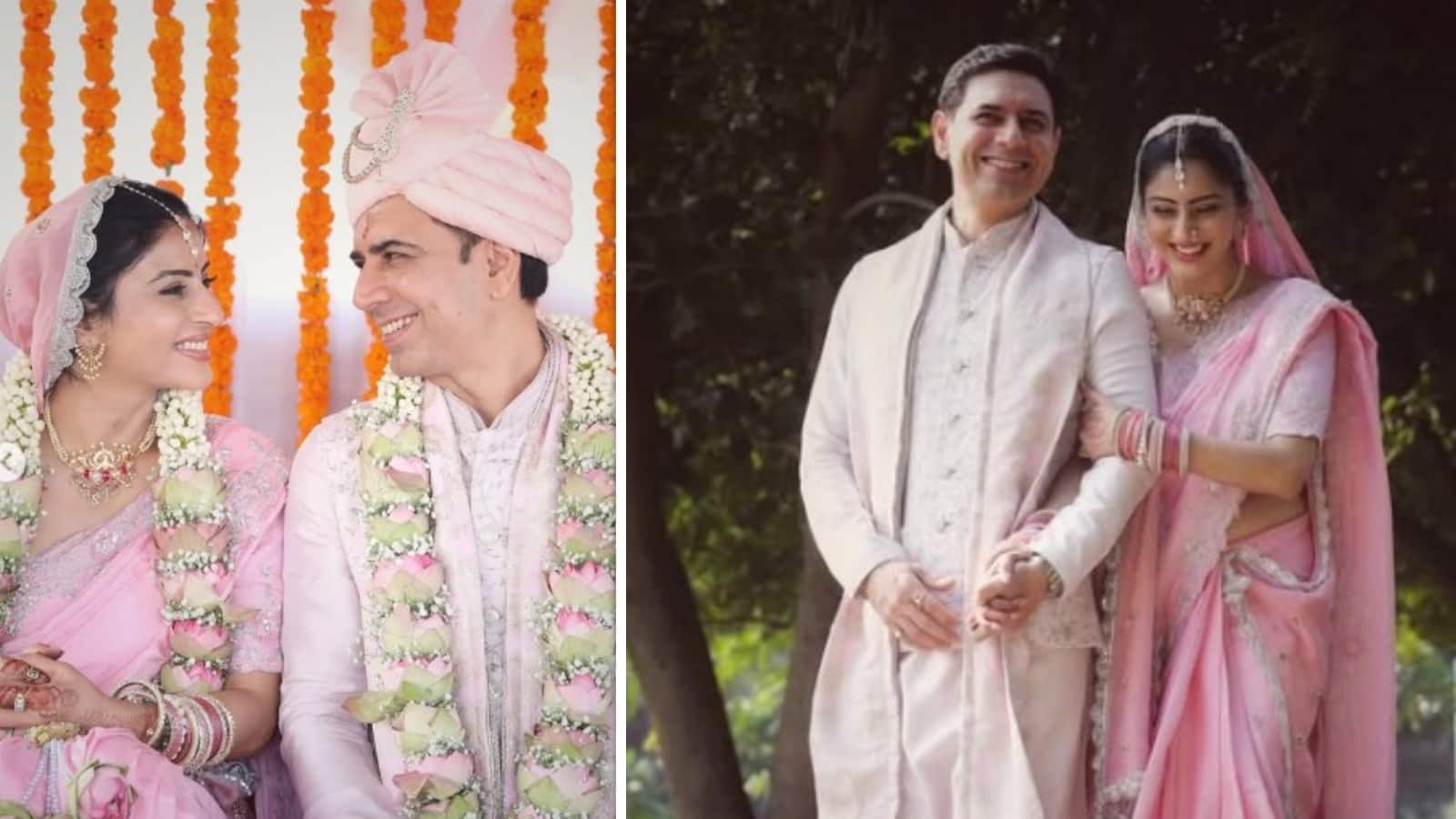 Ashlesha Savant-Sandeep Baswana Wedding: 23 साल लिव इन में रहने के बाद पति-पत्नी बने अश्लेषा- संदीप, वृंदावन में लिए सात फेरे