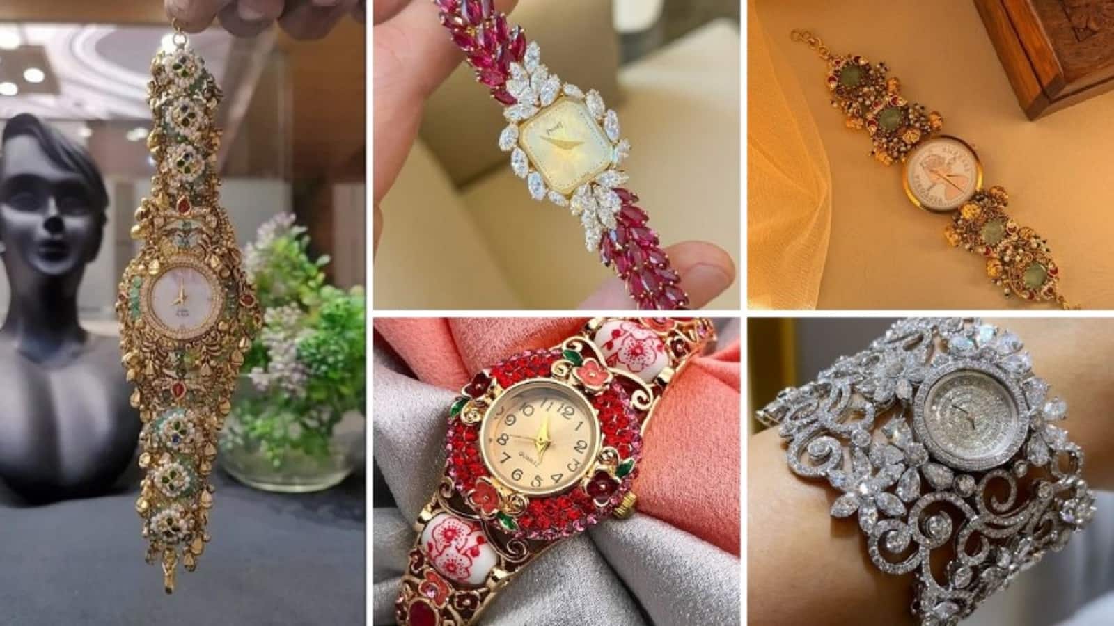 Latest Bracelet Design Watch: कंगन-चूड़ियां पहनकर हो चुकी हैं बोर, तो शादियों के इस सीजन में ट्राई करें ब्रेसलेट घड़ी Latest Bracelet Design Watch: कंगन-चूड़ियां पहनकर हो चुकी हैं बोर, तो शादियों के इस सीजन में ट्राई करें ब्रेसलेट घड़ी