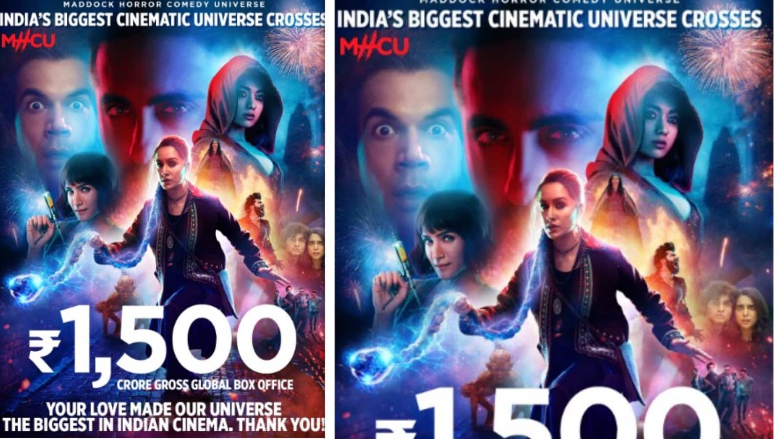 Maddock: 'थामा' की सक्सेस के बाद मैडॉक हॉरर कॉमेडी यूनिवर्स ने 1500 करोड़ का आंकड़ा किया पार, केजीएफ से लेकर ये फिल्में भी हुईं पीछे