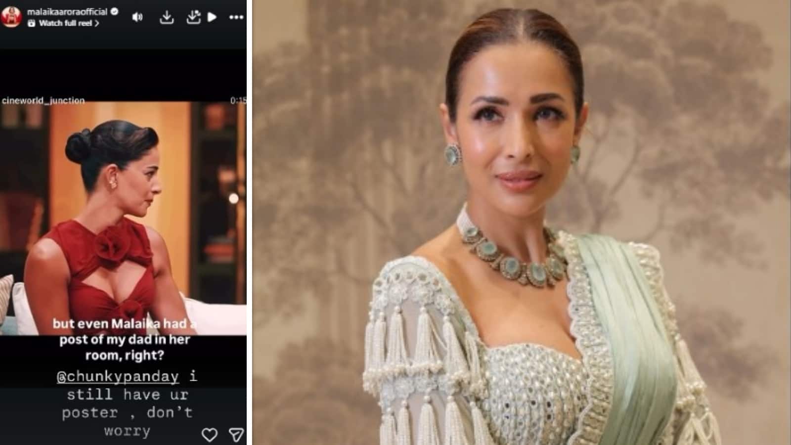 Malaika Arora: कभी चंकी पांडे पर फिदा था मलाइका अरोड़ा का दिल, कमरे में लगे हैं एक्टर के पोस्टर