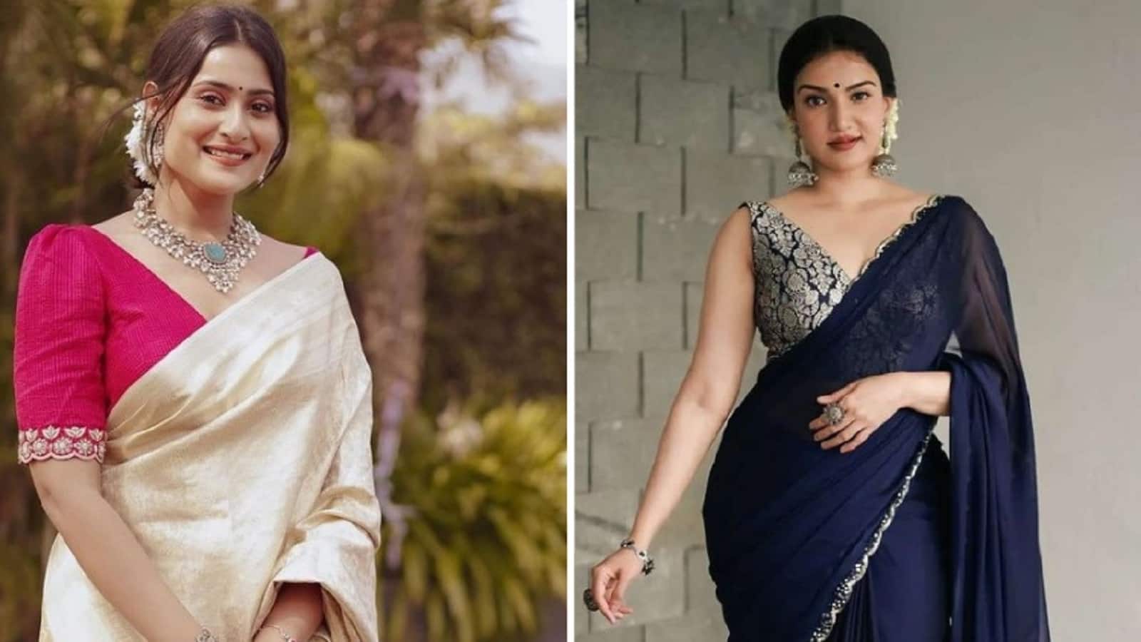 Plain Saree Styling: प्लेन साड़ी में भी दिख सकती हैं ग्लैमरस, बस स्टाइल करते समय इन बातों का रखें ध्यान Plain Saree Styling: प्लेन साड़ी में भी दिख सकती हैं ग्लैमरस, बस स्टाइल करते समय इन बातों का रखें ध्यान