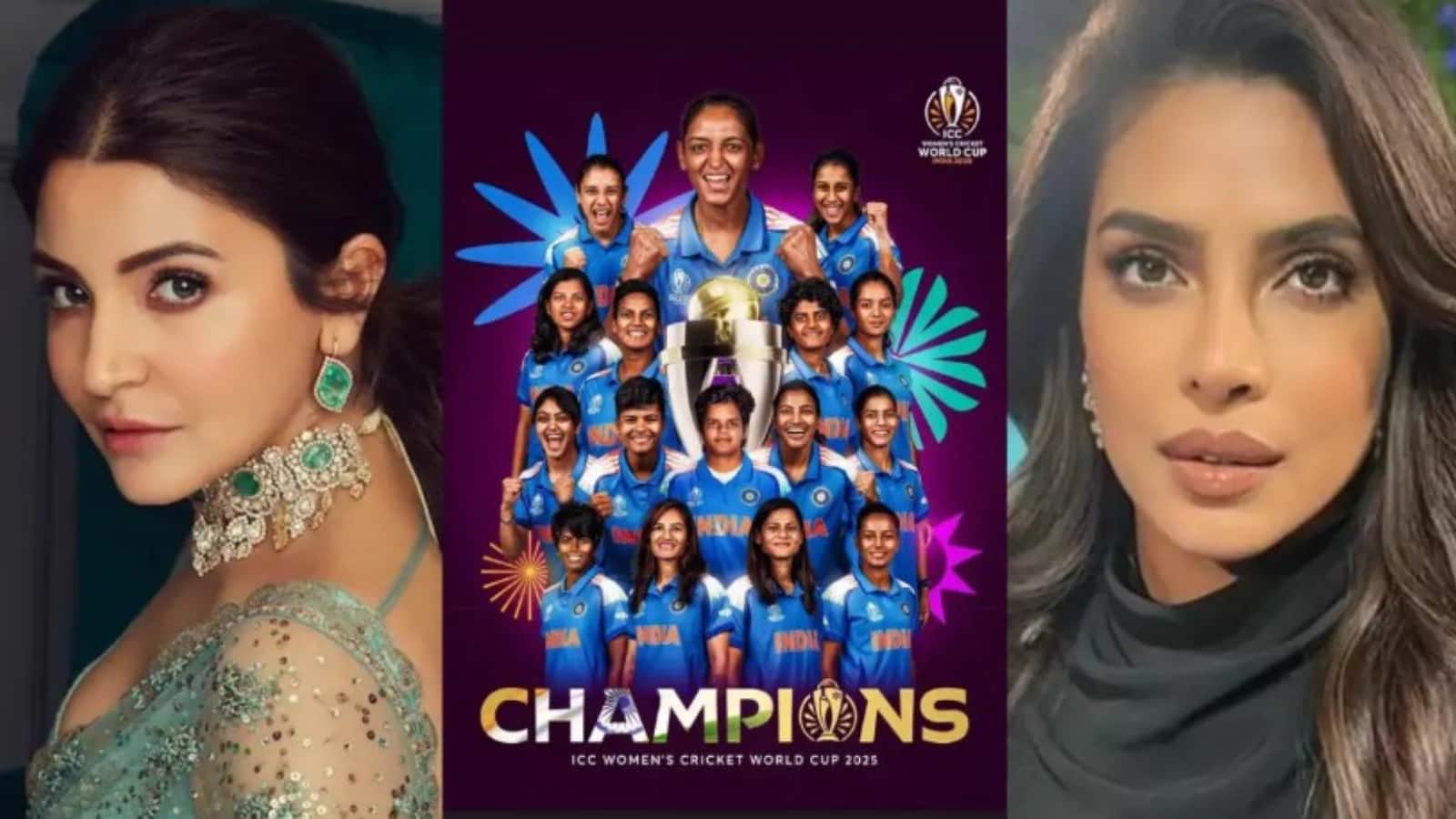 Women World Cup 2025: इंडिया ने अपने सिर सजाया चैपियंन का ताज, बॉलीवुड स्टार्स ने ऐसे मनाया जीत का जश्न Women World Cup 2025: इंडिया ने अपने सिर सजाया चैपियंन का ताज, बॉलीवुड स्टार्स ने ऐसे मनाया जीत का जश्न