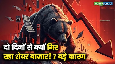 Indian Stocks Fall 2nd Day: Sensex Down 633, Nifty Below 25,750