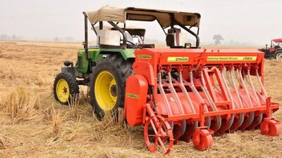 Agriculture Tips: हैप्पी सीडर मशीन किसानों के लिए विशेष रूप से फायदेमंद है।