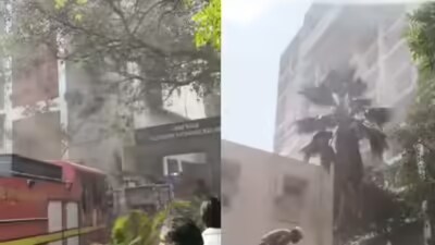 अन्ना सलाई के BSNL ऑफिस में आग लगने से मची अफरा-तफरी, दमकल विभाग ने कड़ी मशक्कत के बाद पाया काबू