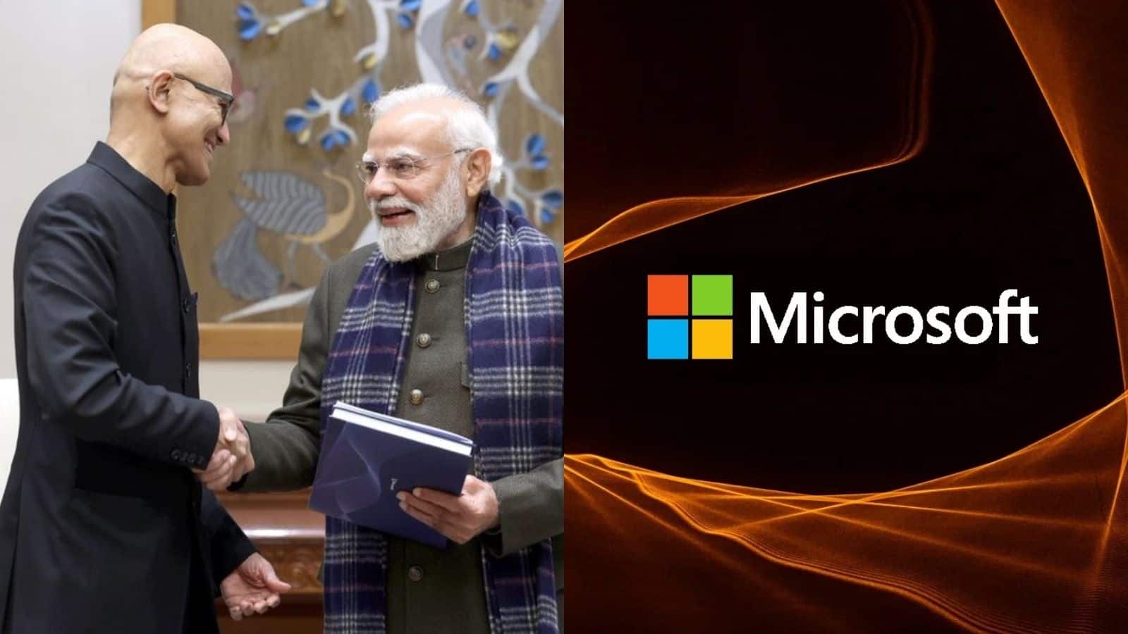 Microsoft भारत में करेगी ₹1.5 लाख करोड़ का निवेश, PM मोदी से मुलाकात के बाद CEO सत्या नडेला ने की घोषणा Microsoft भारत में करेगी ₹1.5 लाख करोड़ का निवेश, PM मोदी से मुलाकात के बाद CEO सत्या नडेला ने की घोषणा