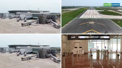 Noida International Airport: नोएडा में स्थित जेवर इंटरनेशनल एयरपोर्ट लगभग बनकर तैयार हो गया है 
