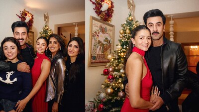आलिया भट्ट ने अपने परिवार के साथ क्रिसमस मनाने की कुछ झलकियां साझा की हैं। आलिया ने रणबीर कपूर, राहा कपूर, नीतू कपूर, सोनी राजदान, शाहीन भट्ट, रिद्धिमा कपूर साहनी और समायरा साहनी के साथ क्रिसमस का त्योहार मनाया। उन्होंने इंस्टाग्राम पर इस खास समारोह की खूबसूरत तस्वीरें शेयर कीं।