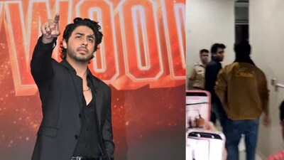 Aryan Khan's paparazzi dodge at Nirvan Khan's party goes viral