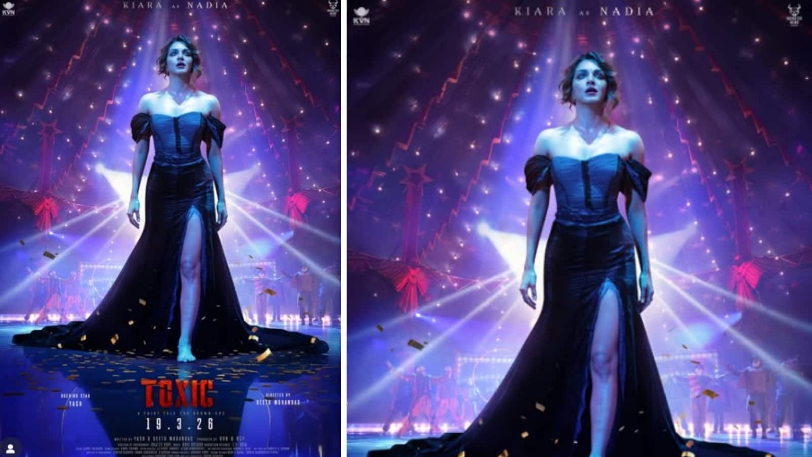 Kiara Advani As Nadia: यश ने फिल्म ‘टॉक्सिक’ से कियारा आडवाणी का फर्स्ट लुक किया रिलीज