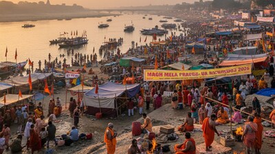 माघ मास में संगम तट पर नियमपूर्वक स्नान करने से भगवान विष्णु से प्रसन्न होते हैं।