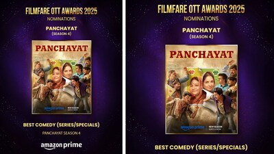  पंचायत सीजन 4 समेत इस सीरीज ने फिल्मफेयर OTT अवॉर्ड्स में झटके 20 से ज्यादा नॉमिनेशन